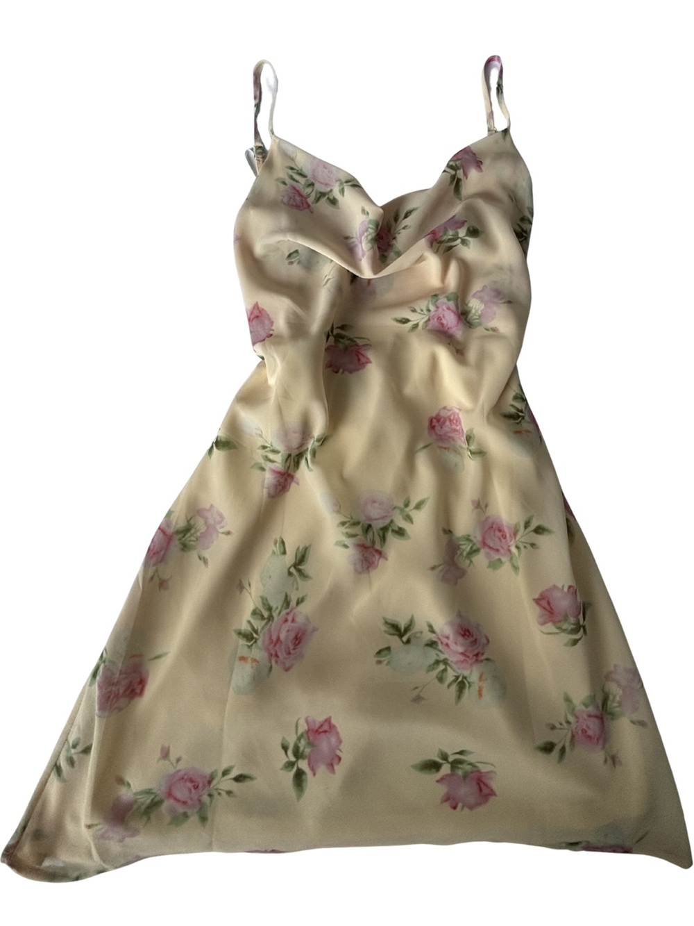 Princess Polly watson rose floral cowl neck mini dress - Picture 6 of 8